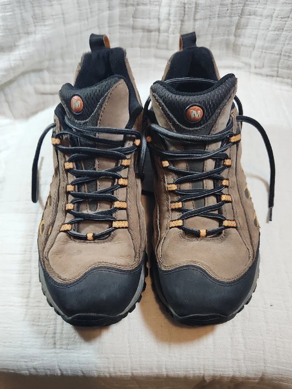 Merrell Men's Brown and Black Trail Hiking Boots